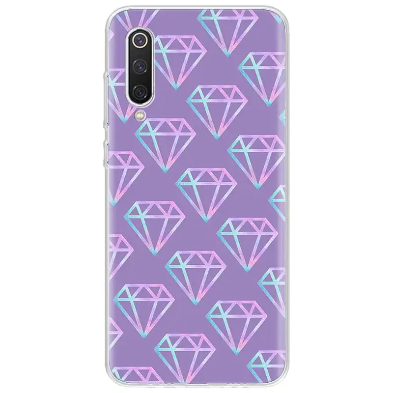 Чехол для телефона с бриллиантовым кольцом и надписью Just Print Xiaomi Redmi Note 9s 8T 8 7 6 6A 8A 5