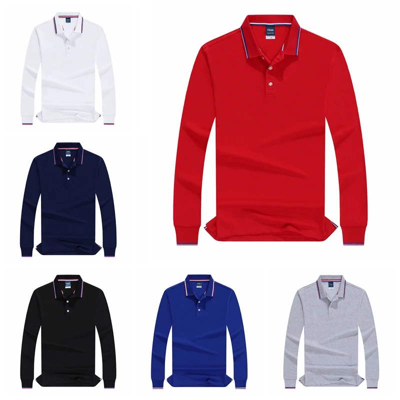 2019 Высокое качество Женская рубашка поло хлопчатобумажная Рабочая одежда