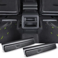 car air outlet cover fit for audi a6l q2l q3 q5l q7 back seat under auto rear seat air conditioning vent cover case shell net