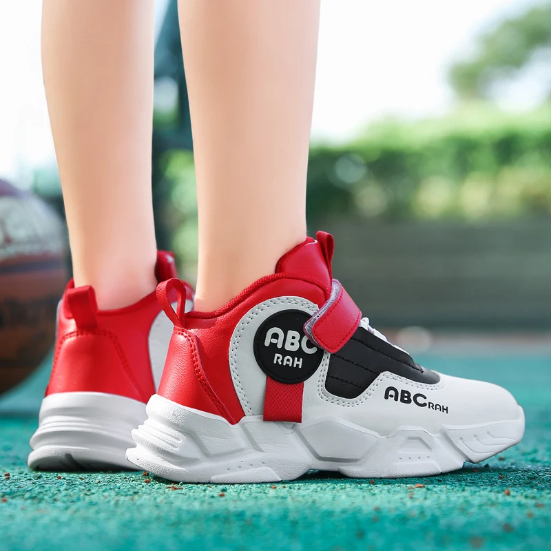 

Autumn Kids Boy Walking Shoes Comfortable Teenage Trainers Soft Sole Sport Shoes for Boys High Top Designer Shoe Kids Size 26-38