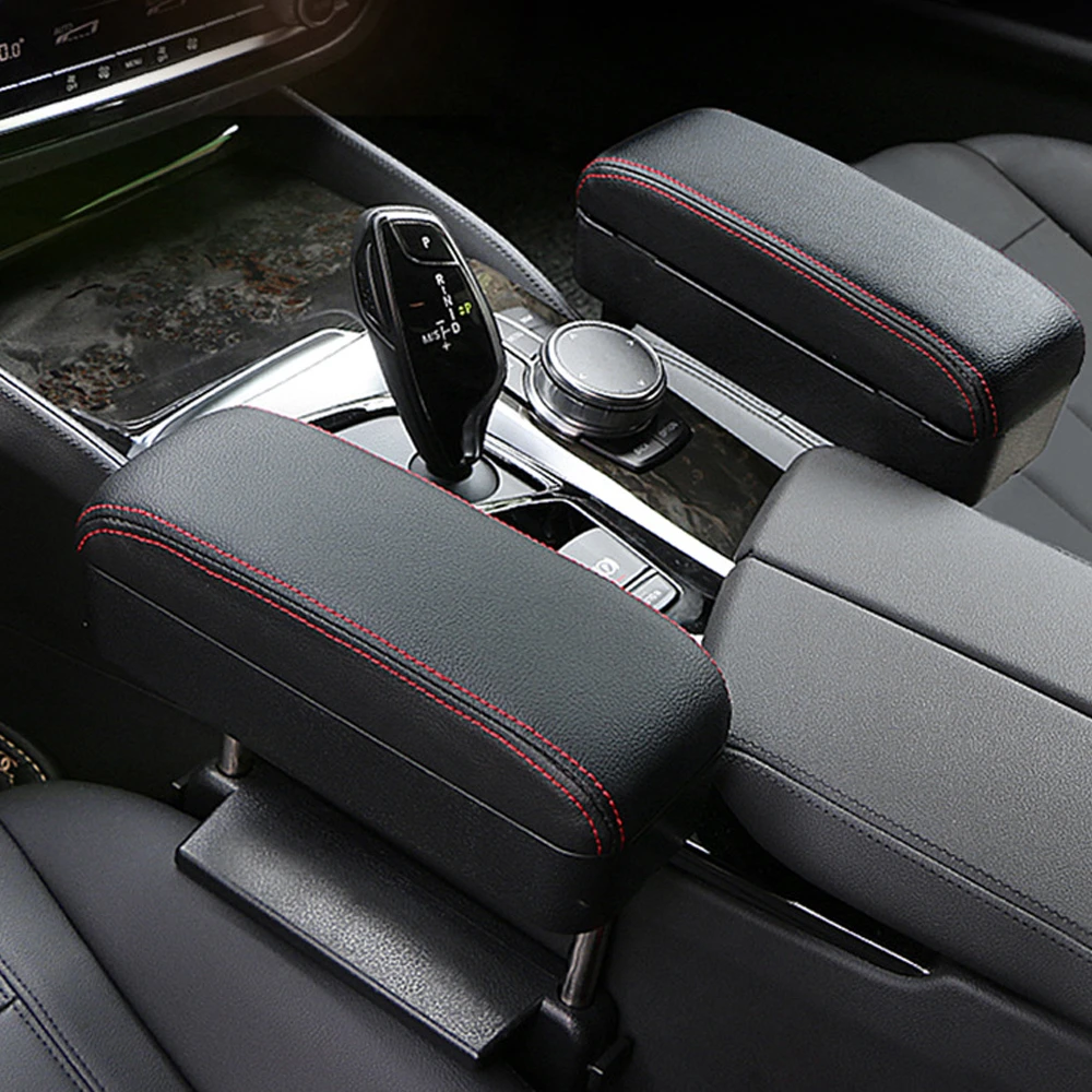 

Universal Car Armrest Box Elbow Support Auto Seat Gap Organizer Automobiles Protector Anti Slip Armrest Cushion Cover Pad