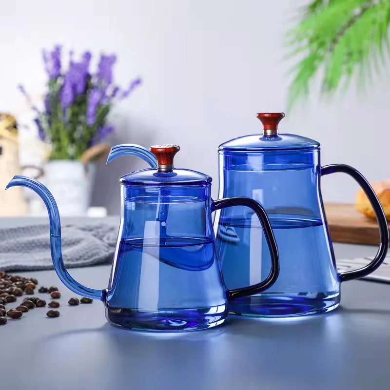 

Open Flame Direct Burning High Borosilicate Glass Hanging Ear Heat-resistant Glass Coffee Hand Pot Sharing Pot Household Cup