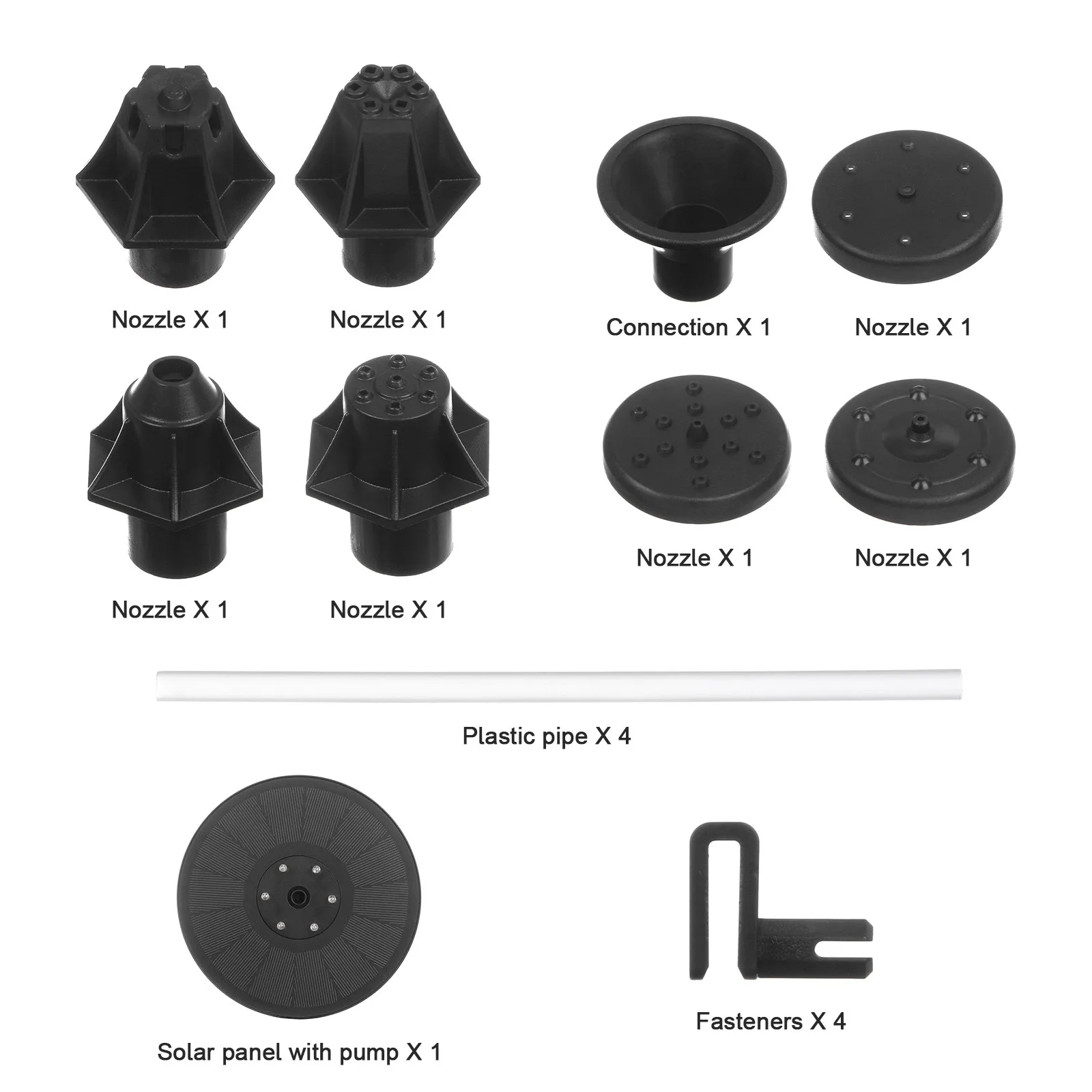 

Floating Solar Fountain Garden Water Fountain Pool Pond Decoration Solar Panel Powered Fountain Water Pump Garden Decoration#g35