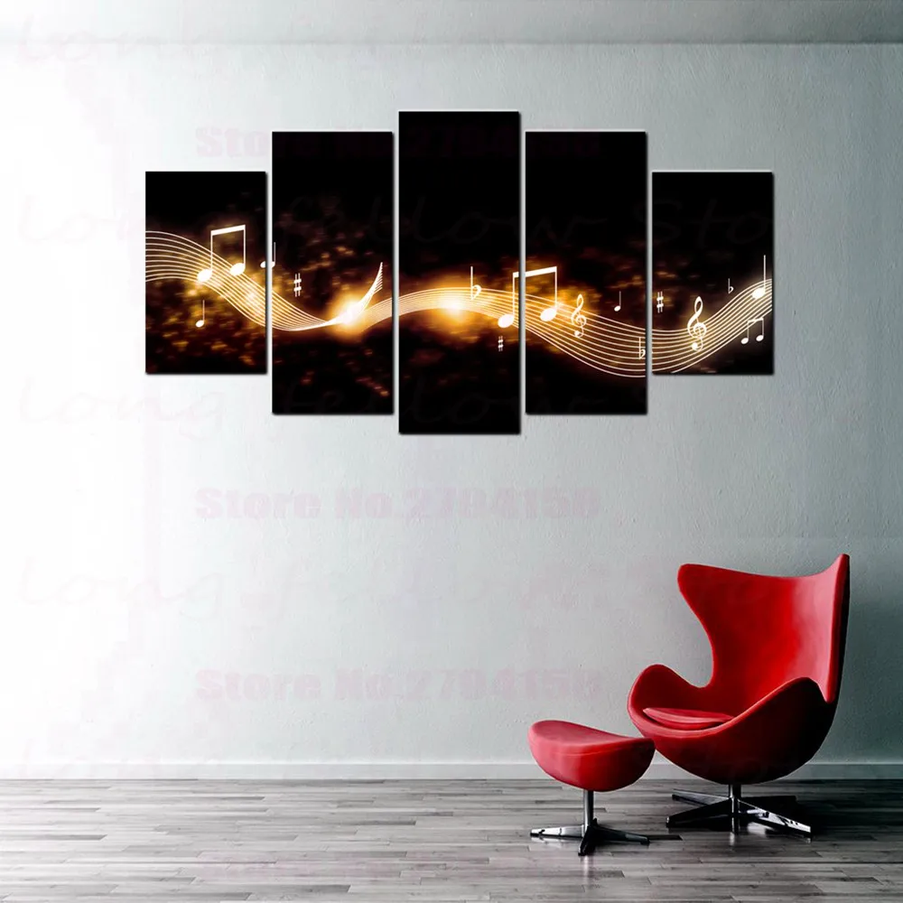 Натюрморт Печать на холсте скрипка электрическая гитара Музыкальные картины для