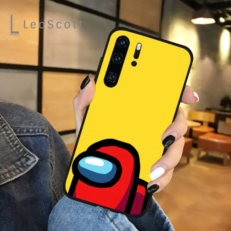 

Among us hot game funny Phone Case For Huawei honor Mate P 9 10 20 30 40 Pro 10i 7 8 a x Lite nova 5t