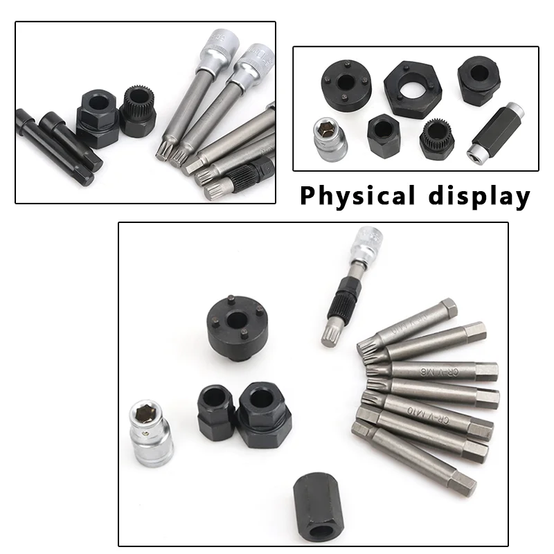 29 шт. набор инструментов для разборки генератора подходит Mercedes Benz BMW Volkswagen Audi |