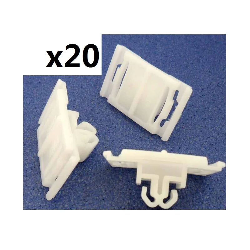 10x для Audi Внешняя защита двери/бамбуковая прокладка/резиновая прокладка обрезные зажимы 4A0853825