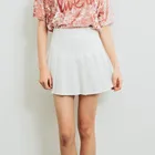 Женская модная плиссированная мини-юбка с завышенной талией #25