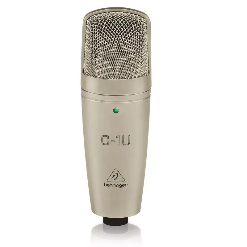 Студийный кардиоидный конденсаторный микрофон Behringer C-1U USB Встроенный
