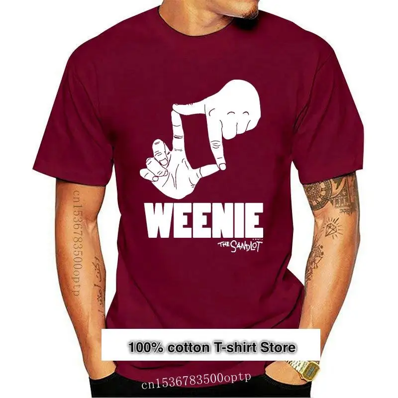 

Camiseta con licencia de Weenie para adulto, camisa de la película Sandlot L7, nueva