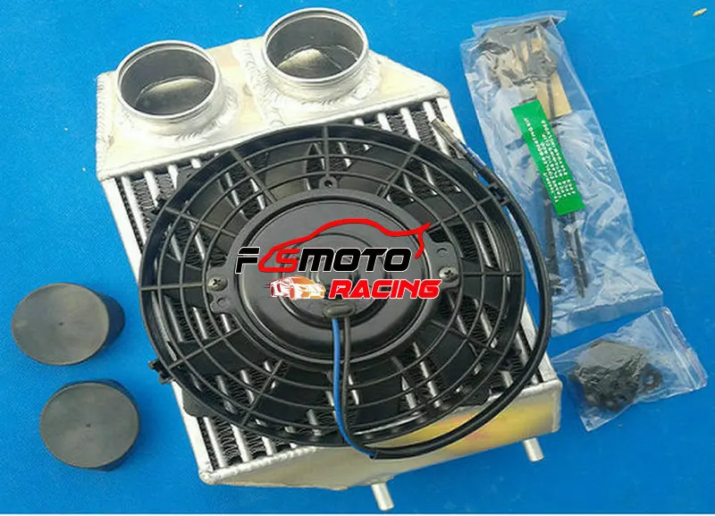 Супер вместительный алюминиевый интеркулер + вентилятор для Renault 5 R5 GT turbo |