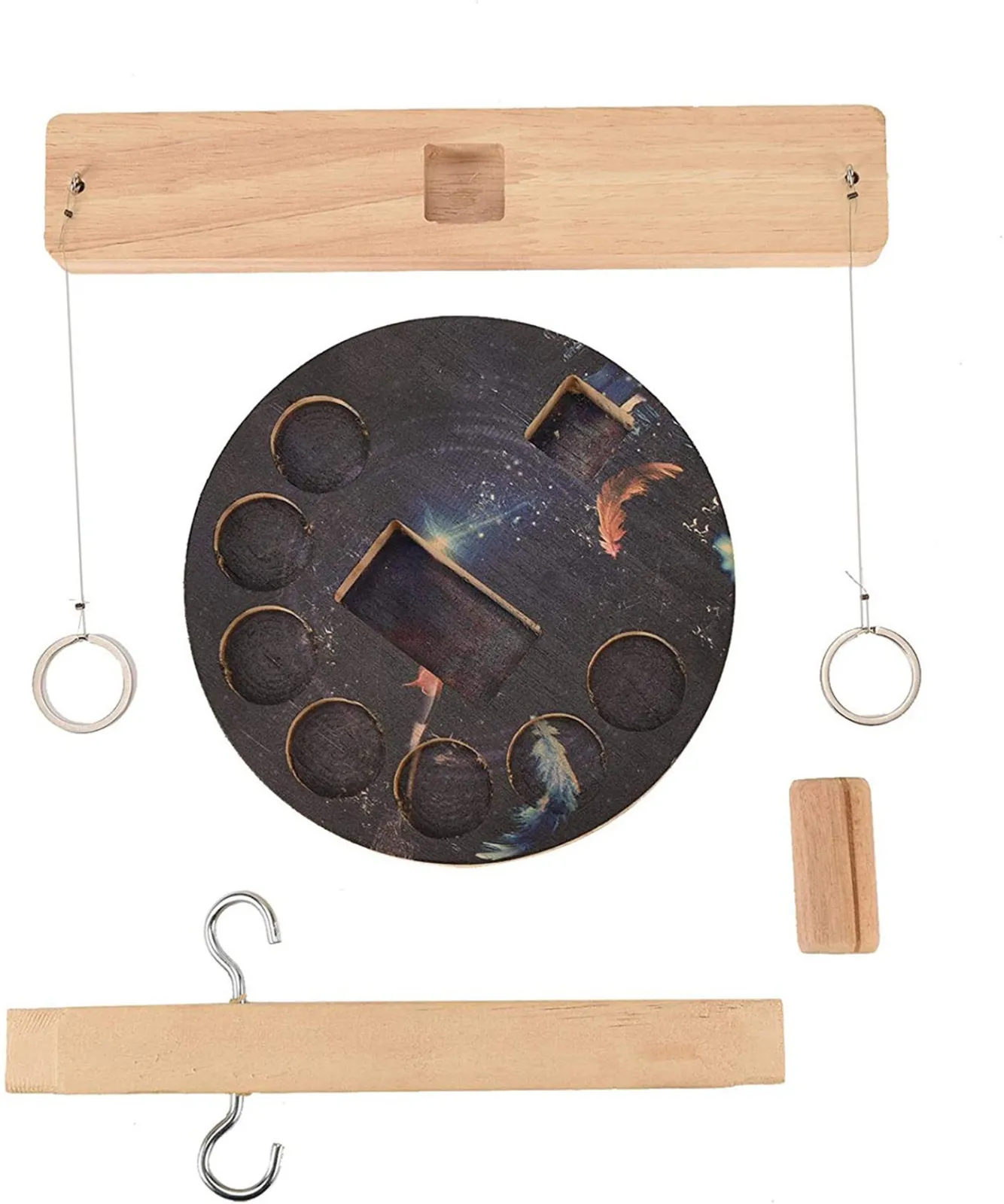 

Drinking Party Bar Ring Toss Games montessori Interactive Kids Adults Toy Hook Bundle Wooden Loop Gathering Home Board Game Toys