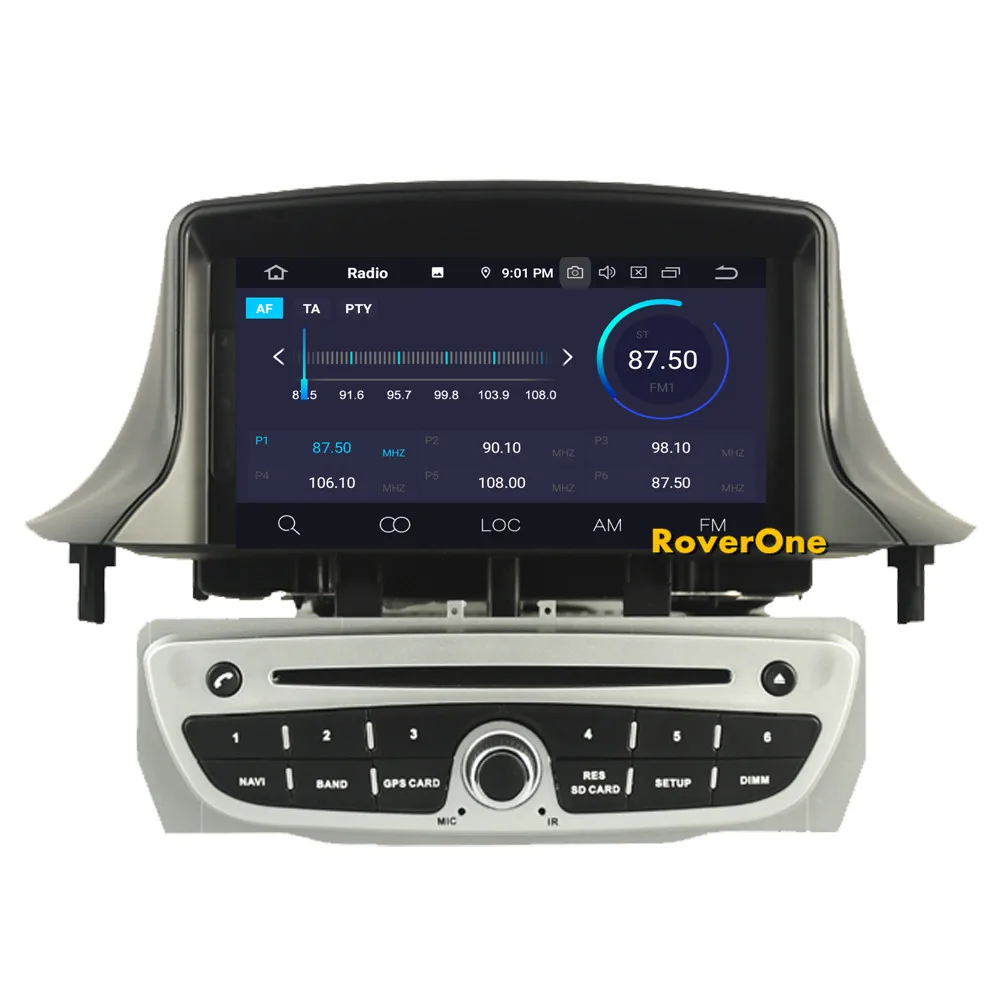 Автомобильный dvd-плеер для Renault Megane III 3 Fluence Octa Core Android 9,0 Авторадио Стерео gps навигация Мультимедийная система
