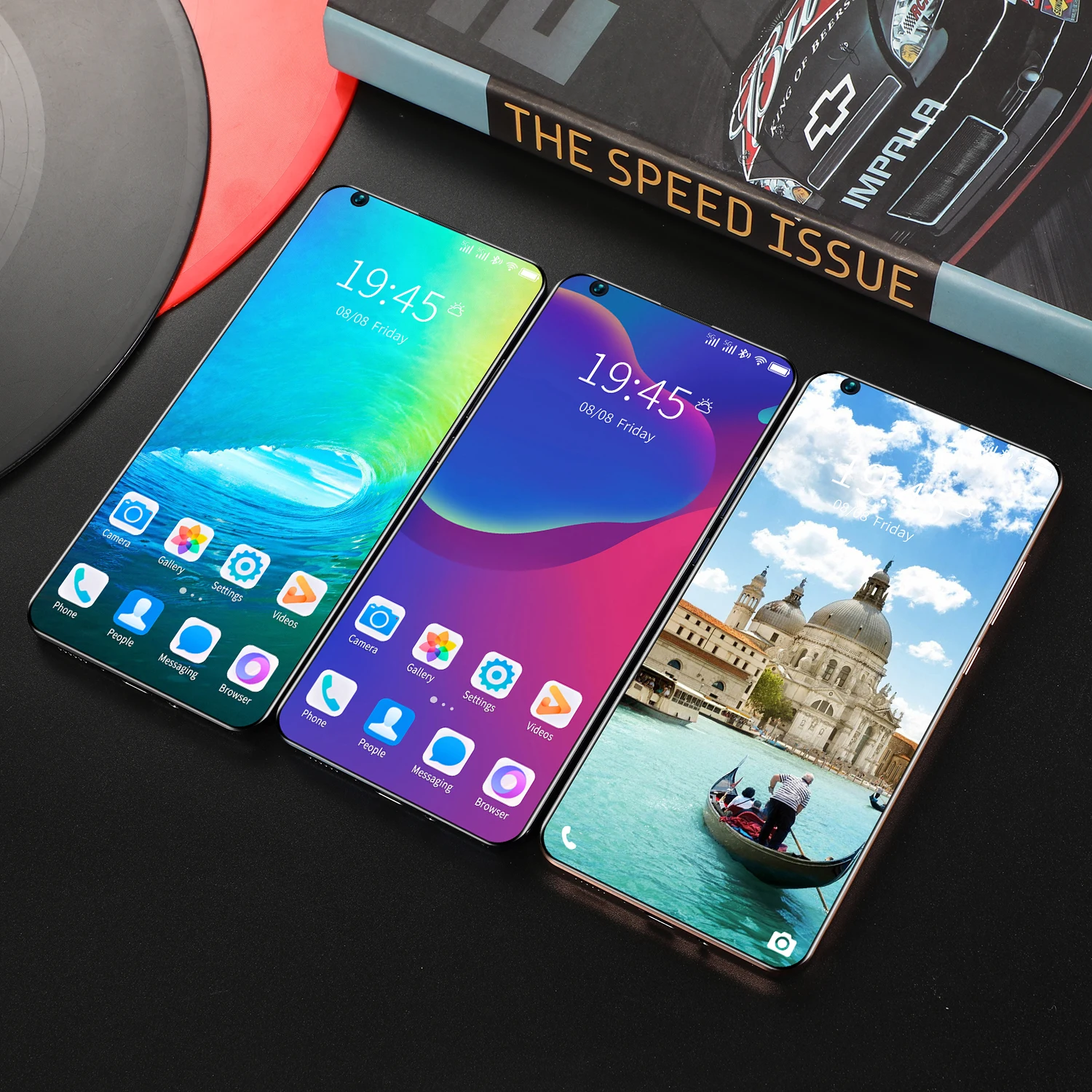

X51 Pro+ 12GB 512GB 32MP+64MP 7.2inch 5g Cellphones Smartphones Android 10 6800mAh 10 Core Really Telephone MTK6889 Face ID