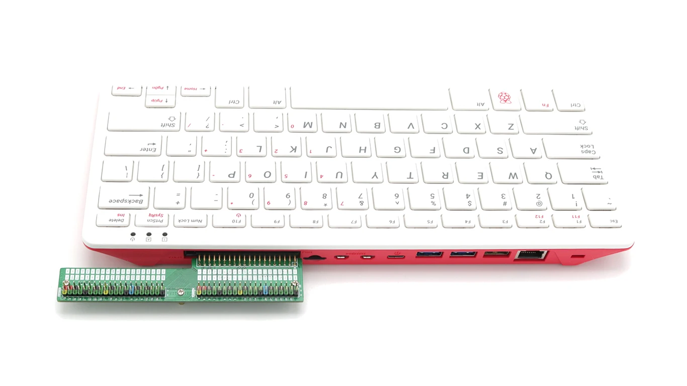 Raspberry Pi 400 GPIO расширительный адаптер для головки с цветным ободом легко
