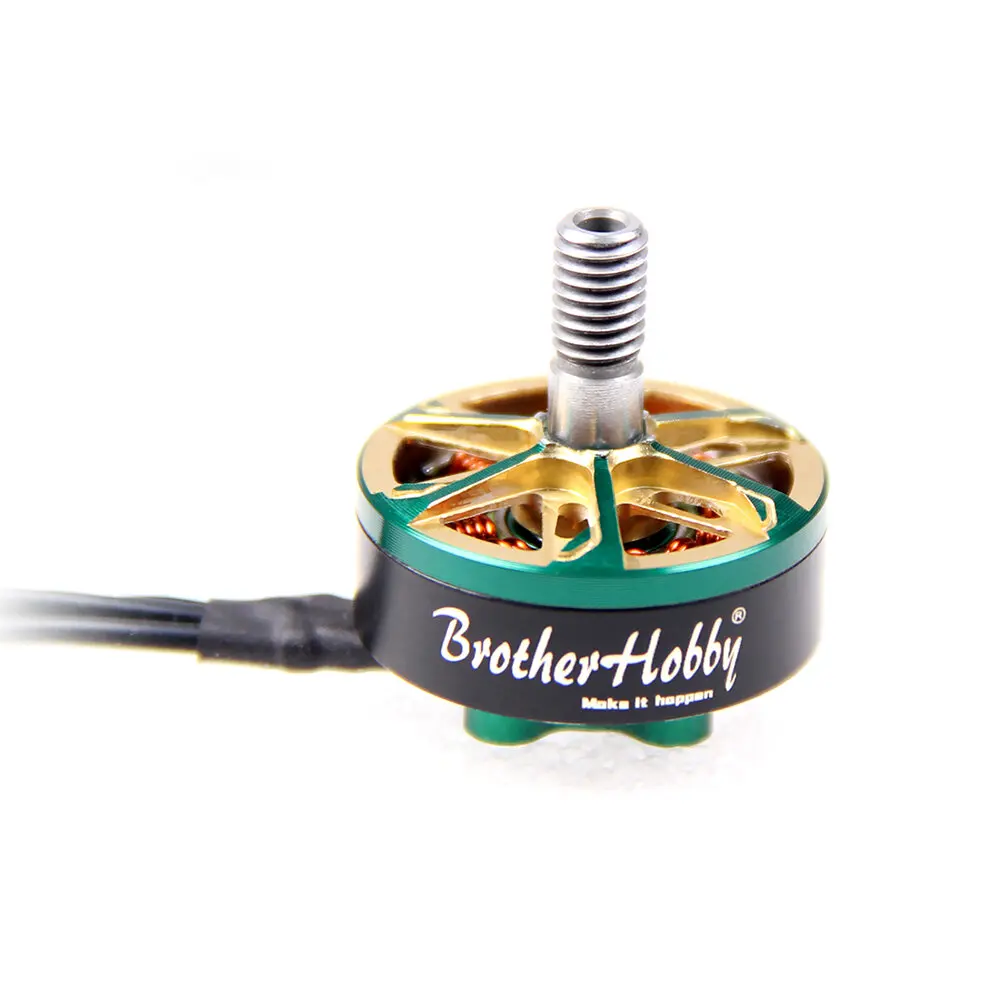 Сверхлегкий бесщеточный двигатель Brother Hobby LA 2005 1450/2800 6S 2450/3450KV 4S для