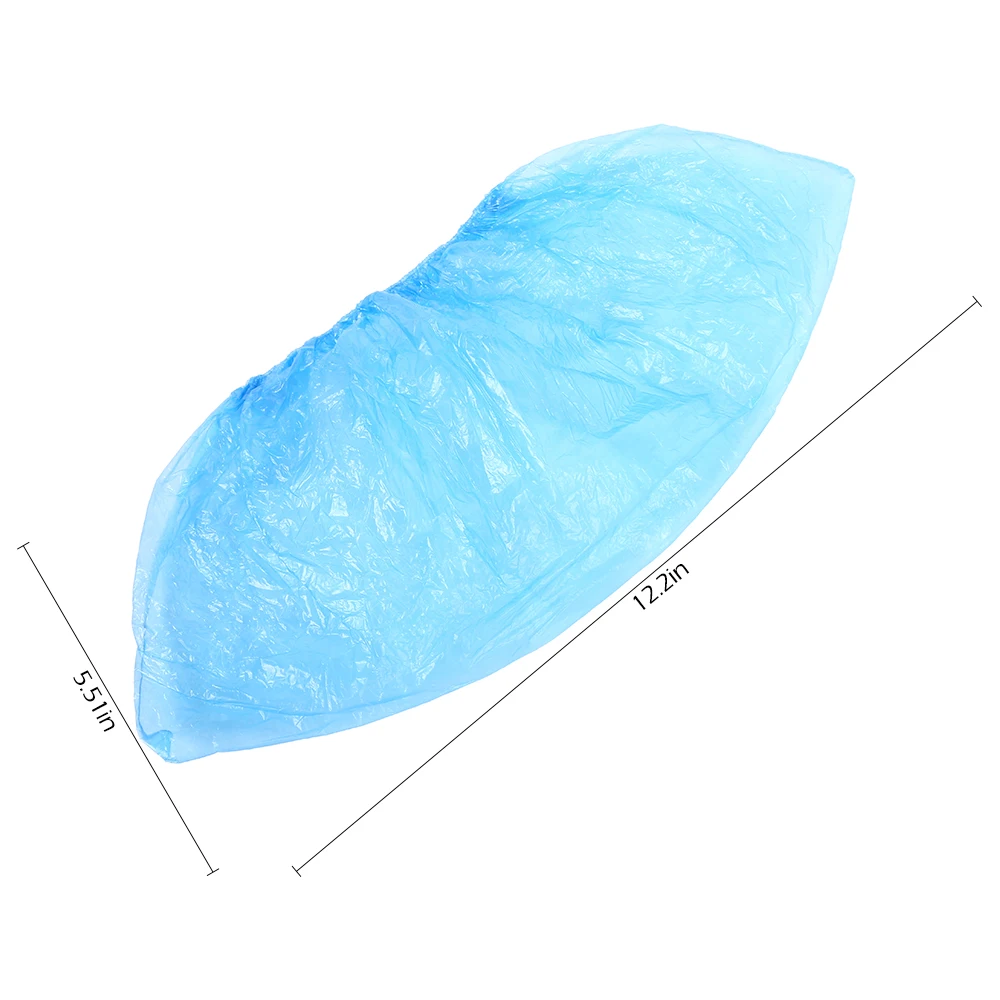 

100/500/1000Pcs Waterproof Dustproof Disposable Shoe Covers Floor Carpet Protector Cleaning Outdoor Rainy Overshoes