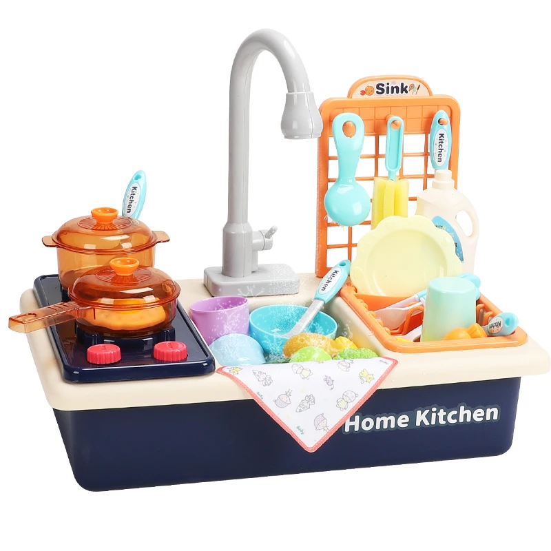 Детская имитация кухонного игрового домика набор для раковины роскошная игрушка
