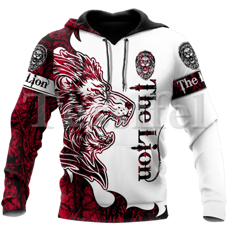 

Tessffel 3D Printed King Lion Tattoo New Fashion Harajuku Animal Hoodie Jacket Zipper Sweatshirt Cool Streetwear Style-11