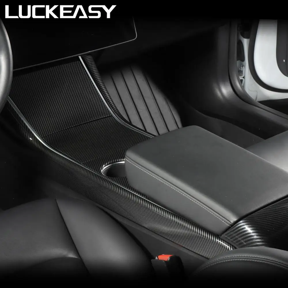 LUCKEASY интерьер АБС системы автомобиля и Наружное Декоративное Покрытие для Tesla