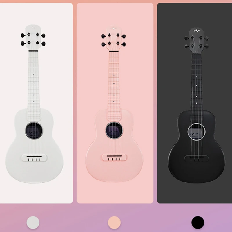 

Nalu 23 Inch Jazz Travel Ukulele Carbon Fiber Ukelele Mini Hawaiian Guitar With Bag