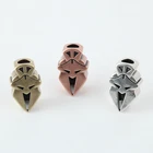 Бусы на веревочке для изготовления ювелирных изделий Спартанские бусины для браслета Сделай Сам золотые винтажные медные большие отверстия Аксессуары Оптовая продажа