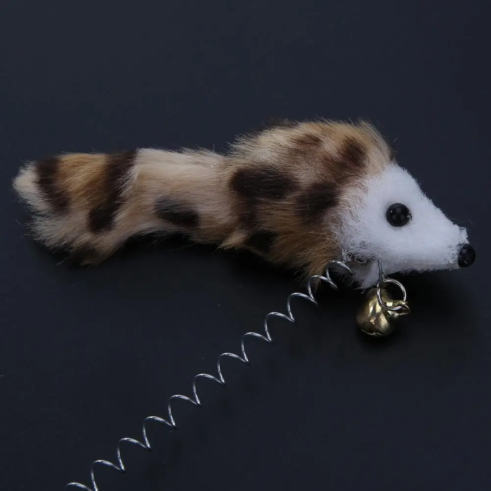 

1/3Pcs Funny Cat Toys Elastic Feather False Mouse Bottom Sucker Toys for Cat Kitten Playing Pet Seat Scratch Toy Pet Cat Product