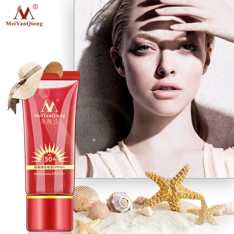 Солнцезащитный крем для лица и тела SPF50 + отбеливающий Восстанавливающий