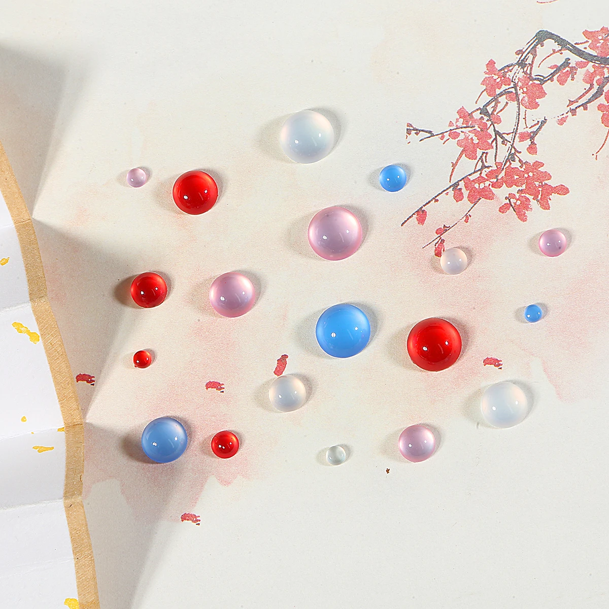 Бусины из смолы кошачий глаз с имитацией драгоценных камней для шитья аксессуары