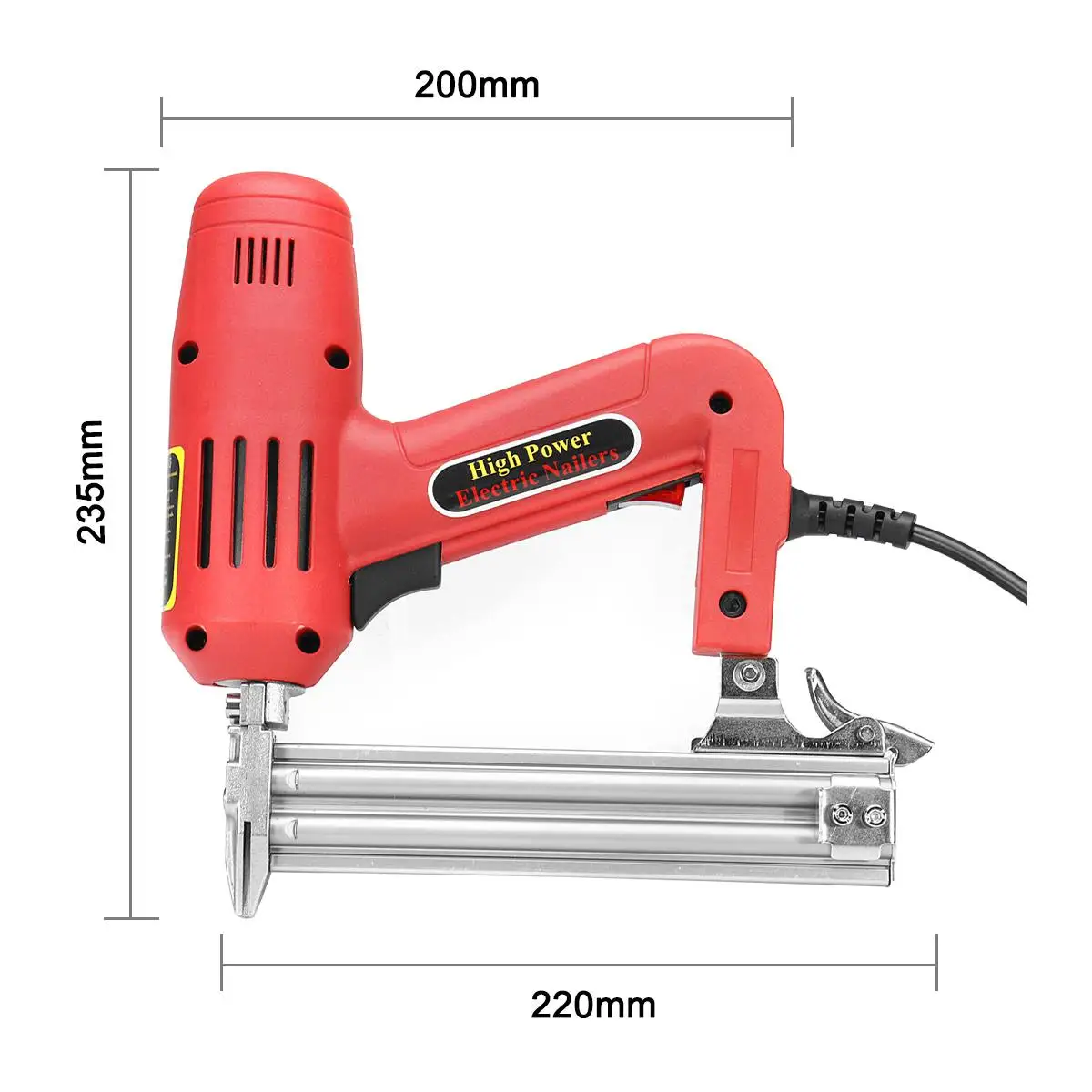 

Framing Stapler Electric Staples for Gun Nails 220V 1800W Electric Power Tools For Woodworking Hand Tool