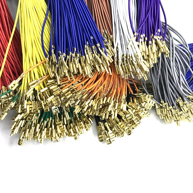 100 шт/комплект (длина 1 метр) кнопочный провод аркадный джойстик компьютер 110 / 187