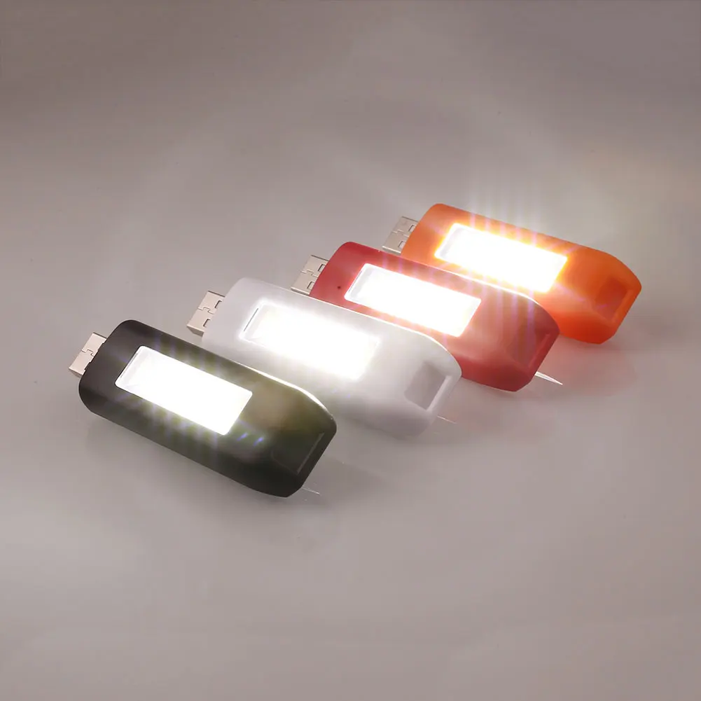 Мини USB СВЕТОДИОДНЫЙ брелок COB светильник онарик фонарик 0 5 Вт Аварийный