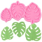 3D монстера оставить силиконовые формы DIY вечерние инструменты для украшения тортов из мастики шоколадный торт фигурки жениха и невесты; Пресс-форм