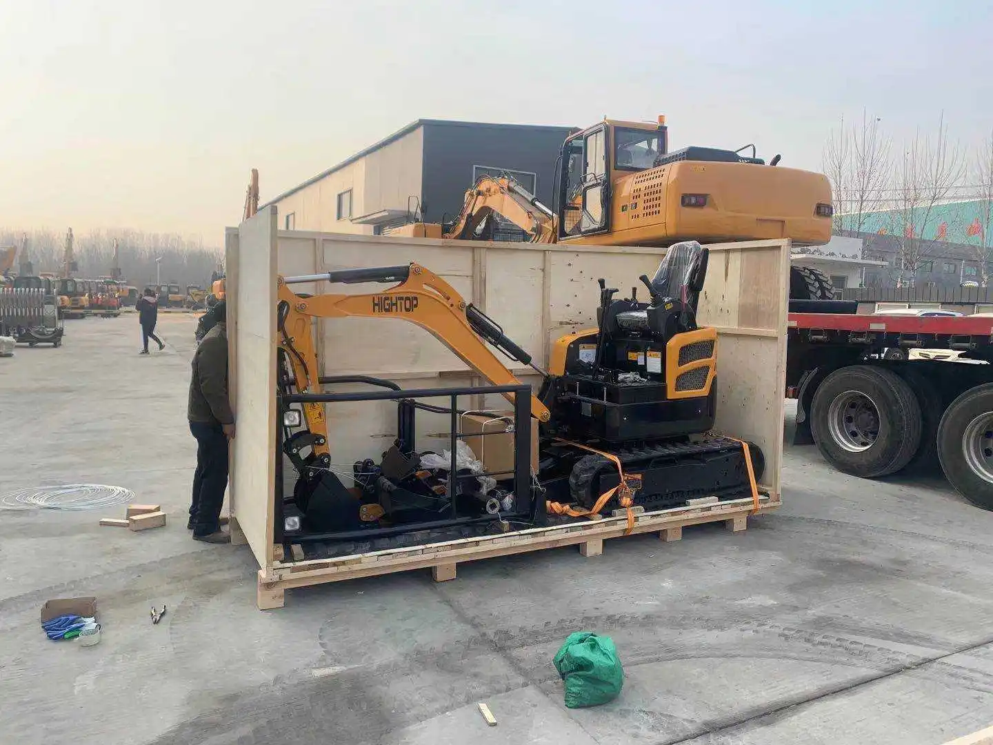 Ho Sale China HT 2 Ton Backhoe Hydraulic Crawler Mini Excavator | Инструменты