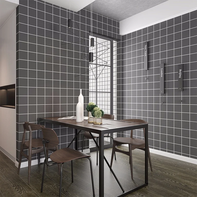 Водонепроницаемый ПВХ самоклеющиеся обои для кухни Шкаф Мебель Ремонт двери