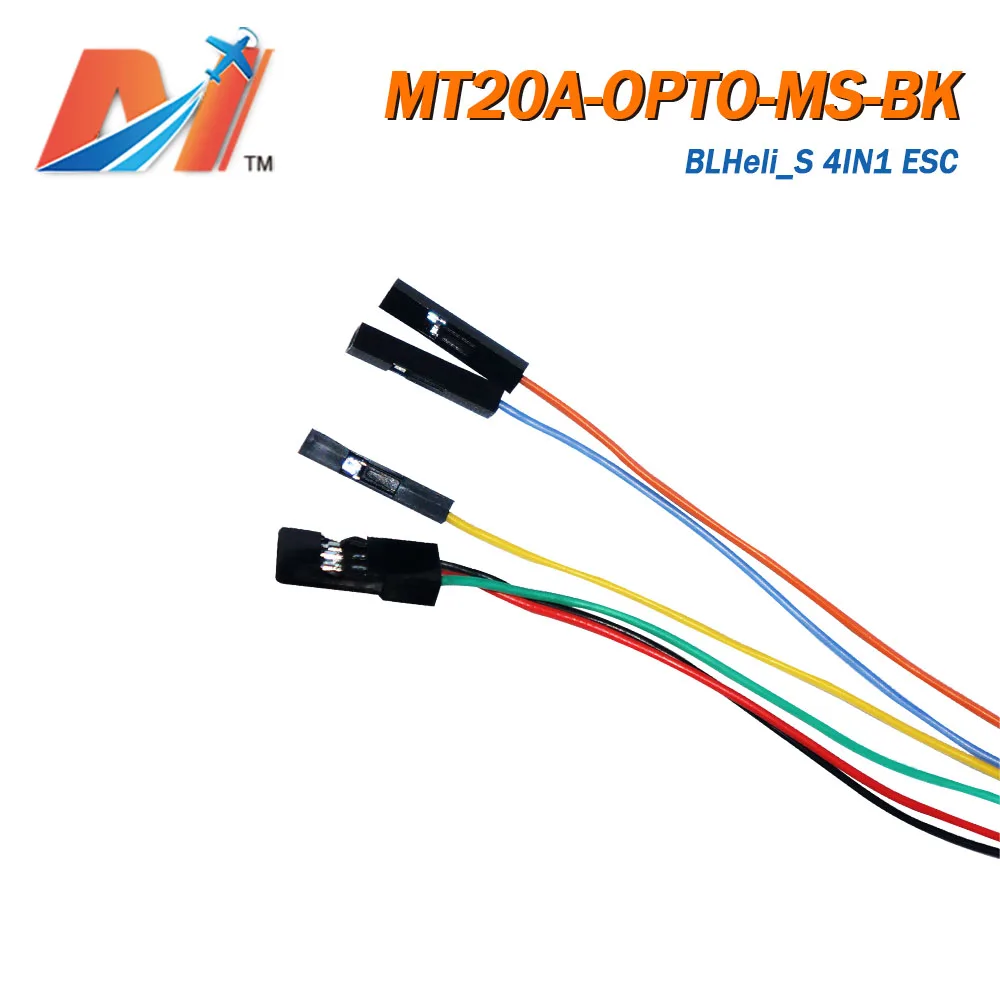 Комплекты для Дронов Maytech FPV 20A Электрический контроллер скорости 4в1 BLHeli_S ESC без