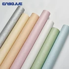 Самоклеющиеся обои для украшения комнат, гостиной, общежития, водостойкие, ПВХ, однотонные, для дома, декора, шелковая текстура, наклейка на стену