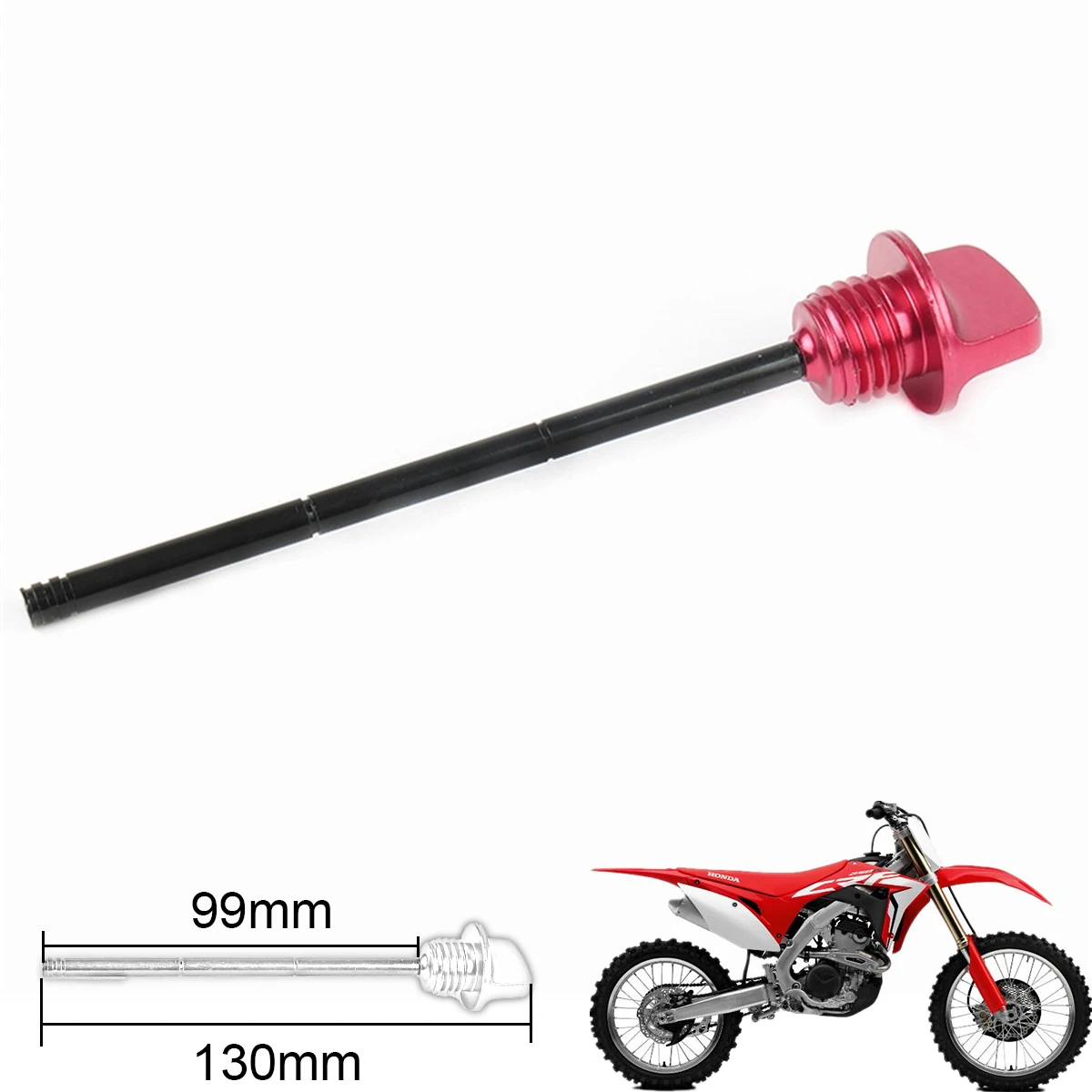 

Oil Dipstick Engine Plugs Oil Filter Plugs long For Honda CRF250R 2004 - 2009 CRF 250R 2010-2016 Dirt Bike Modified Parts spare