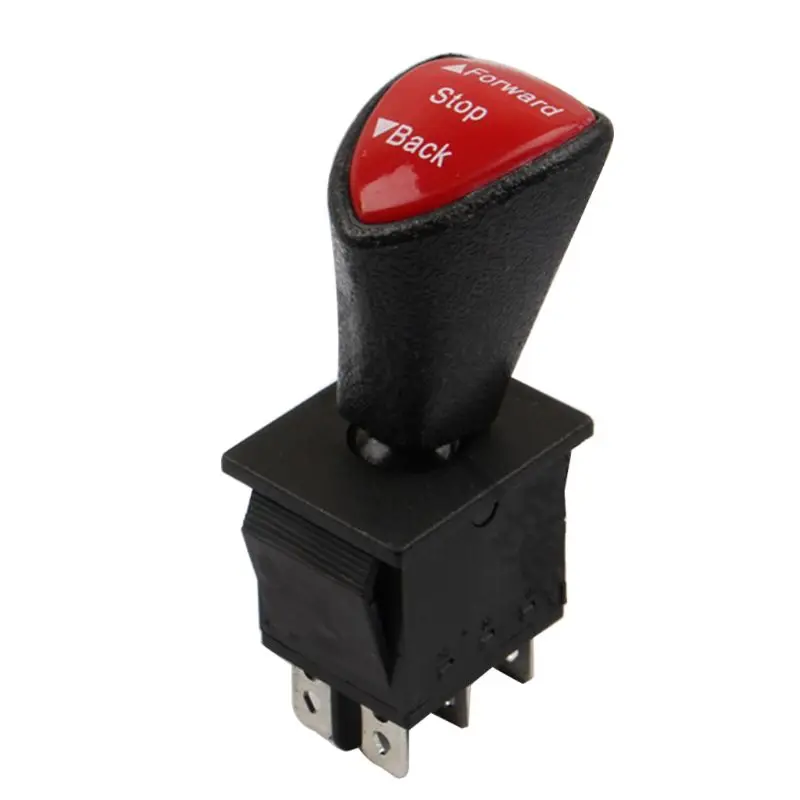 

Прямая остановка назад DPDT 6-контактный фиксатор слайдер клавишный выключатель аксессуары для автомобильного переключателя
