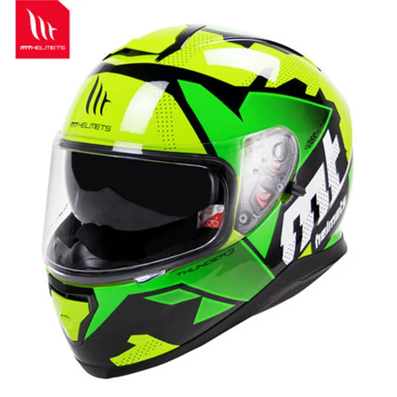 Мотоциклетный шлем MT для мужчин и женщин полноразмерный защитный аксессуары