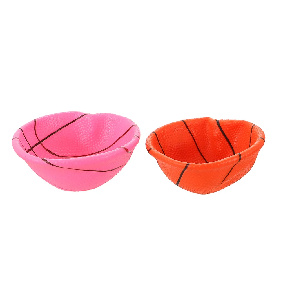 

2 Pcs Children Basketballs Creative Kids Colorful Basketballs Balls Toys