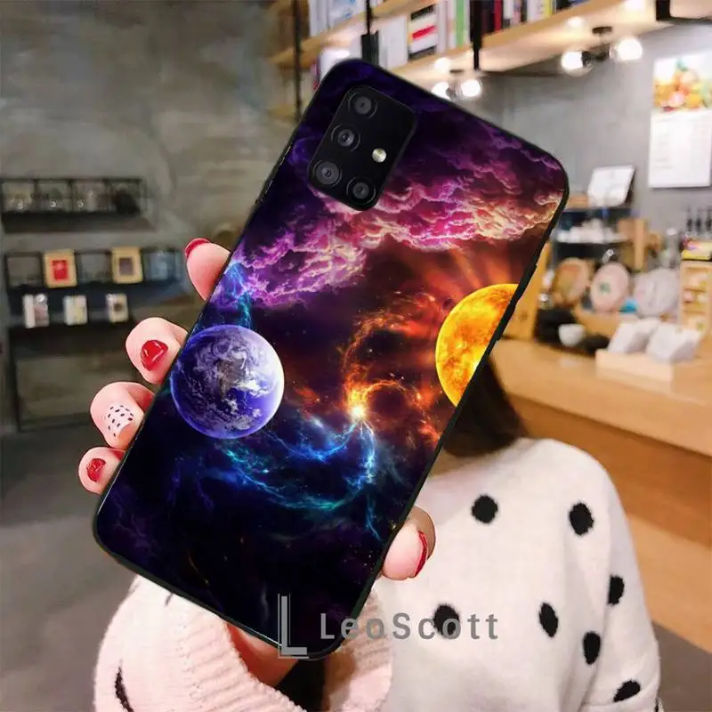 

Gradual mysterious universe Phone Case For Samsung galaxy S 7 8 9 10 20 edge A 6 10 20 30 50 51 70 note 10 plus