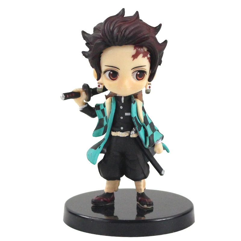 3 шт./компл. аниме фигурка рассекающего демонов Q Posket Tanjirou Hashibira Inosuke Tomioka Giyuu