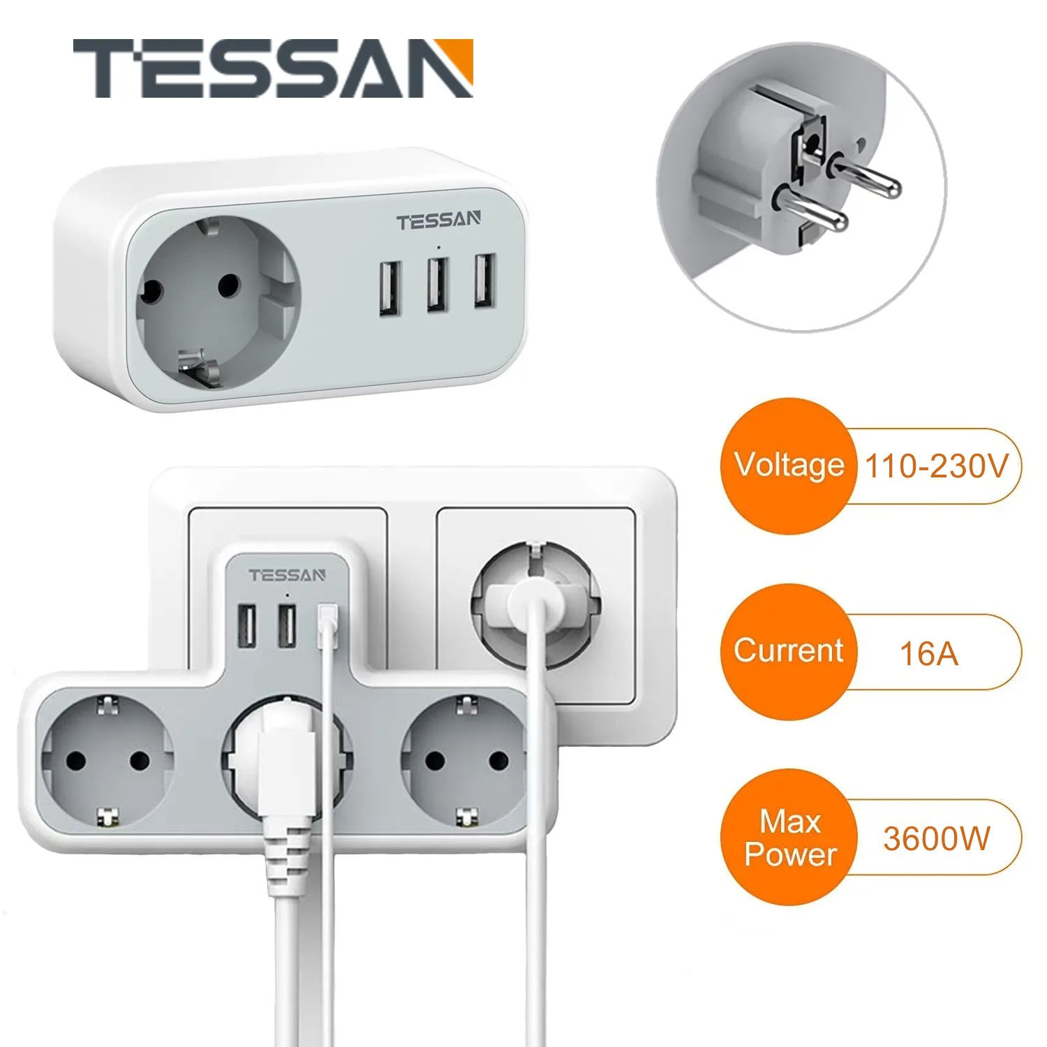 Caroutlet eu. Tessan eu с 3 розетками и 2 USB,. Сетевой фильтр Tessan с розетками 1/3 Schuko и 2/3 USB-портами. Tessan розетка с USB. Удлинитель Tessan с 3 USB-портами и 2 розетками.