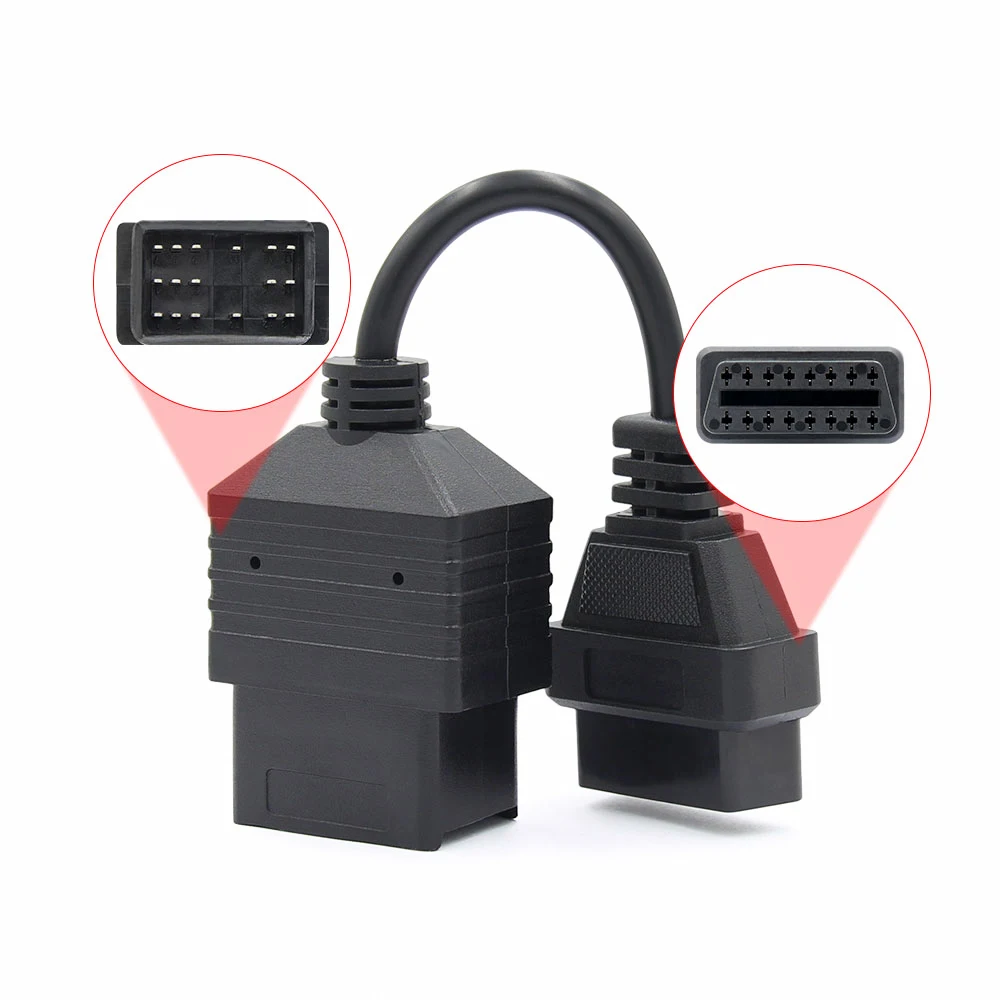 16 контактный разъем OBD OBD2 для Toyota 17/22 Pin адаптер MINI VCI J2534 автомобильный