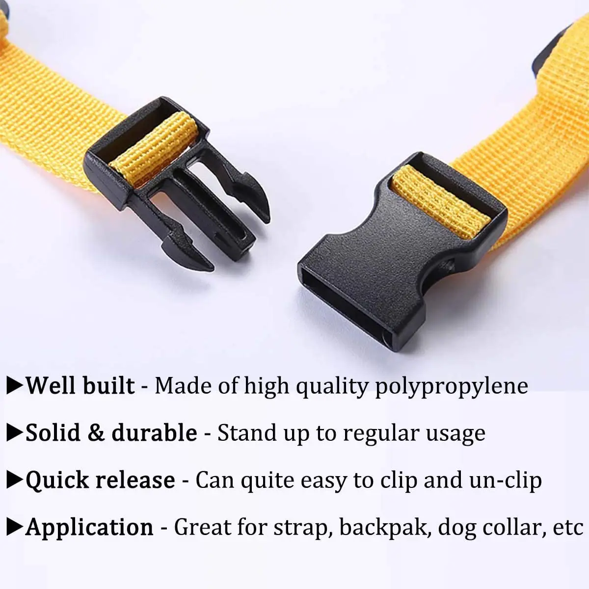 10 комплектов пластиковых застежек регулируемые быстросъемные боковые Сменные