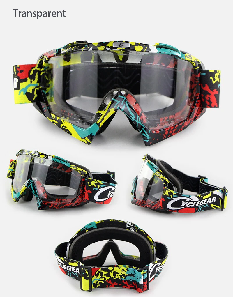 Gafas мотоциклетные очки MX внедорожный шлем лыжный спорт мото ветрозащитные очки велосипедные очки ATV Dirt Bike fox Мотокросс