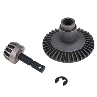 metal crown differential main gear kit 13t 38t for front and rear axle axial scx10 90021 90022 90035 90046 rc bigfoot truck car