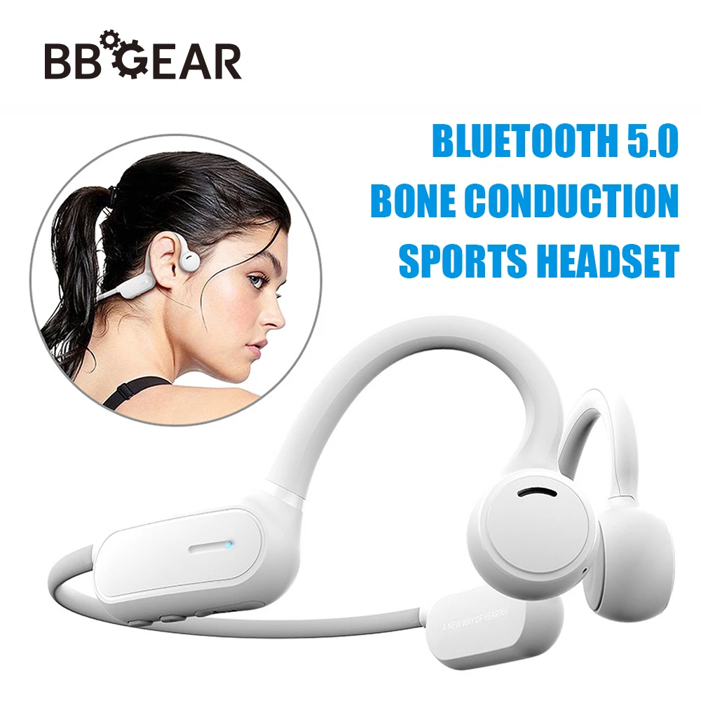 AS1 Bluetooth 5 0 костная проводимость гарнитура с микрофоном открытые наушники уличные