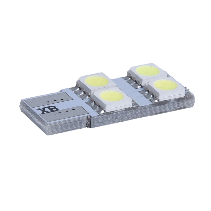 

2X w5w T10 4 LED 5050 SMD ERROR FREE Canbus Nightlight ODB 360 White XENON lights
